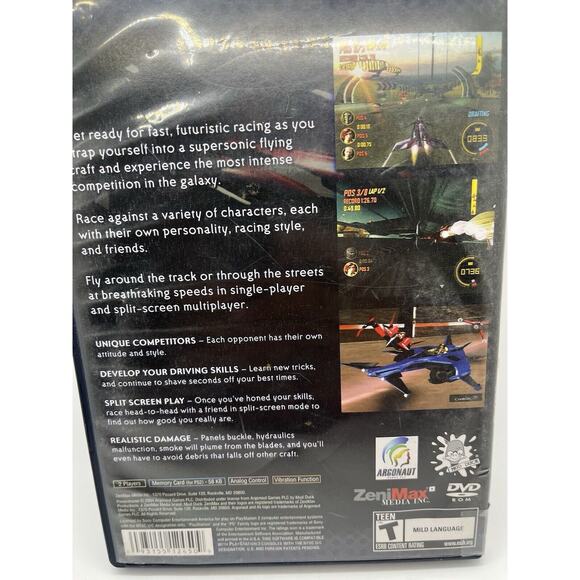 Power Drome (Sony PlayStation 2, PS2) - TESTED - Picture 3 of 6